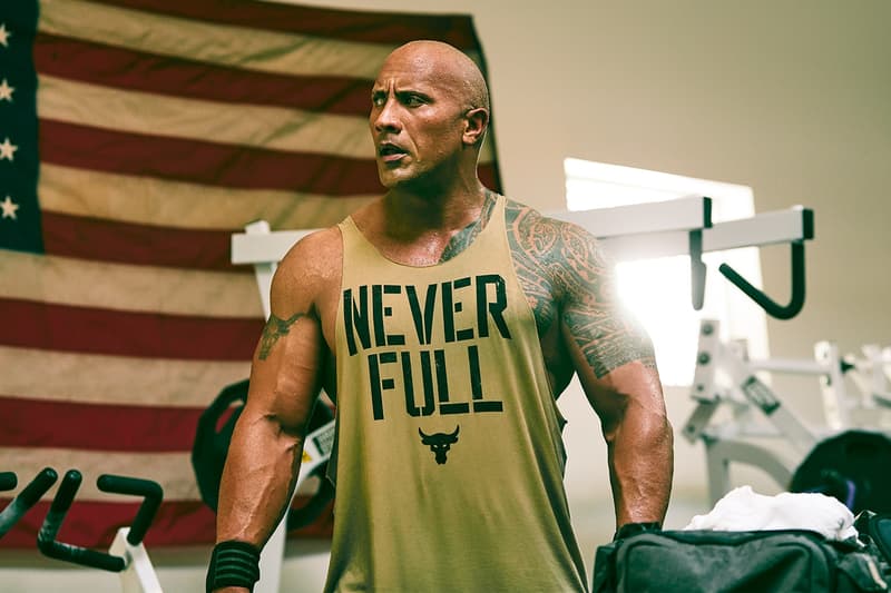 Under Armour x Dwayne Johnson 全新「Project Rock」系列上架