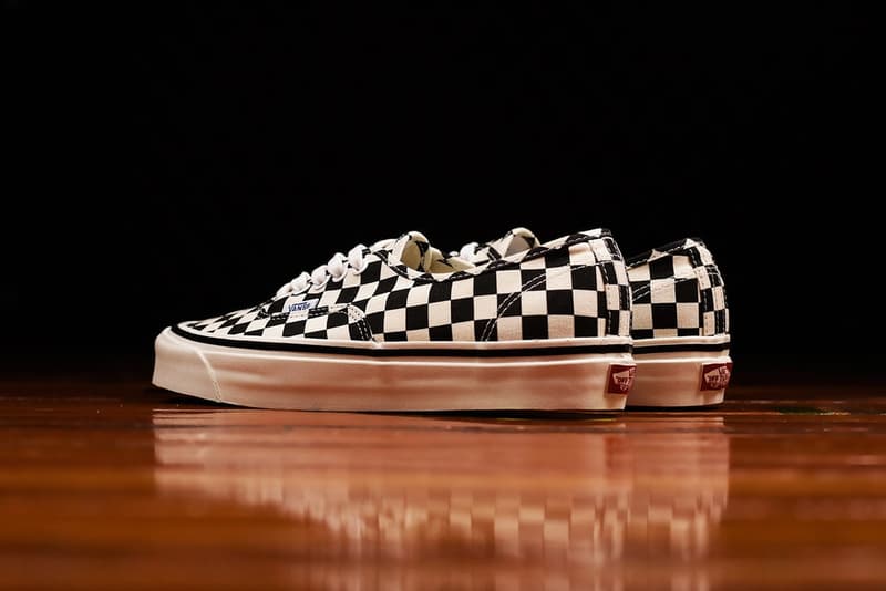 Vans Authentic 44 DX 及 SK8-Hi「Checkerboard」設計回歸