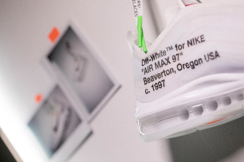 HBX 為 Virgil Abloh x Nike「The Ten」系列打造球鞋展覽