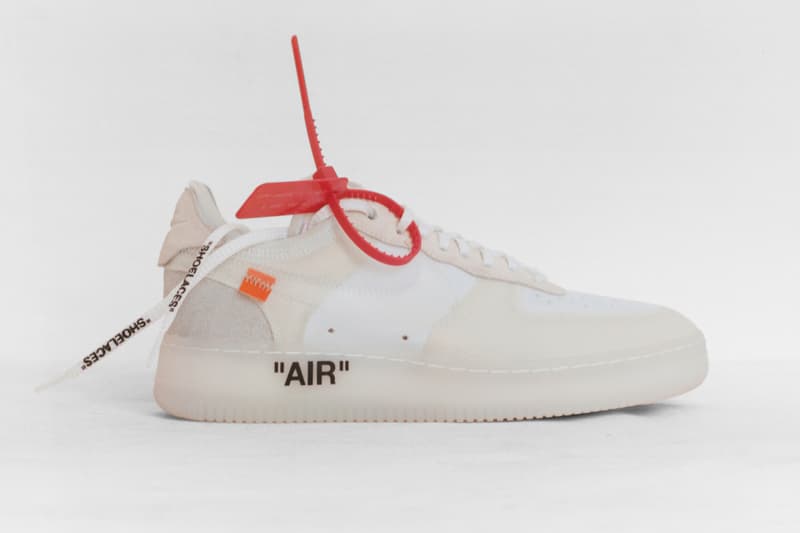 Virgil Abloh x Nike「The Ten」系列官方抽籤通道正式开启