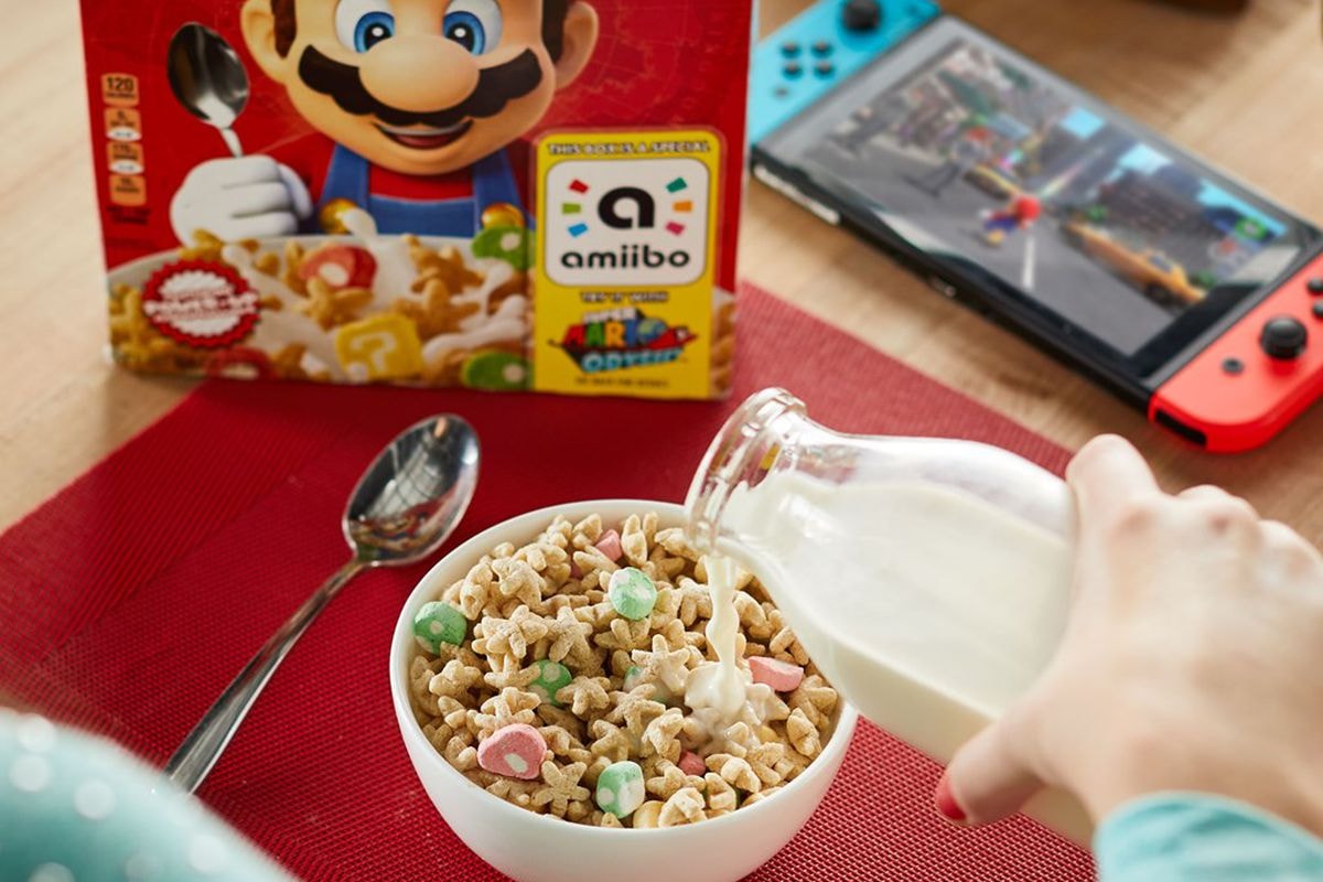Super Mario Cereal 營養麥片即將登場