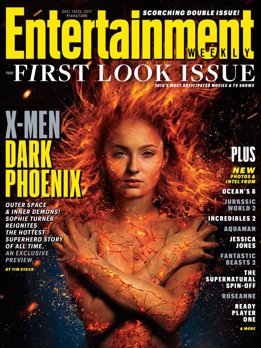 《X-Men: Dark Phoenix》主角毀滅級變種人「黑鳳凰」造型曝光