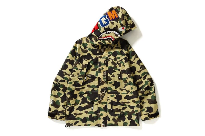 三色齊發！A BATHING APE® 1ST CAMO 滑雪服上架