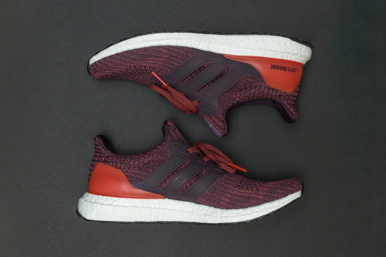 近賞 adidas UltraBOOST 4.0 全新「Burgundy」配色