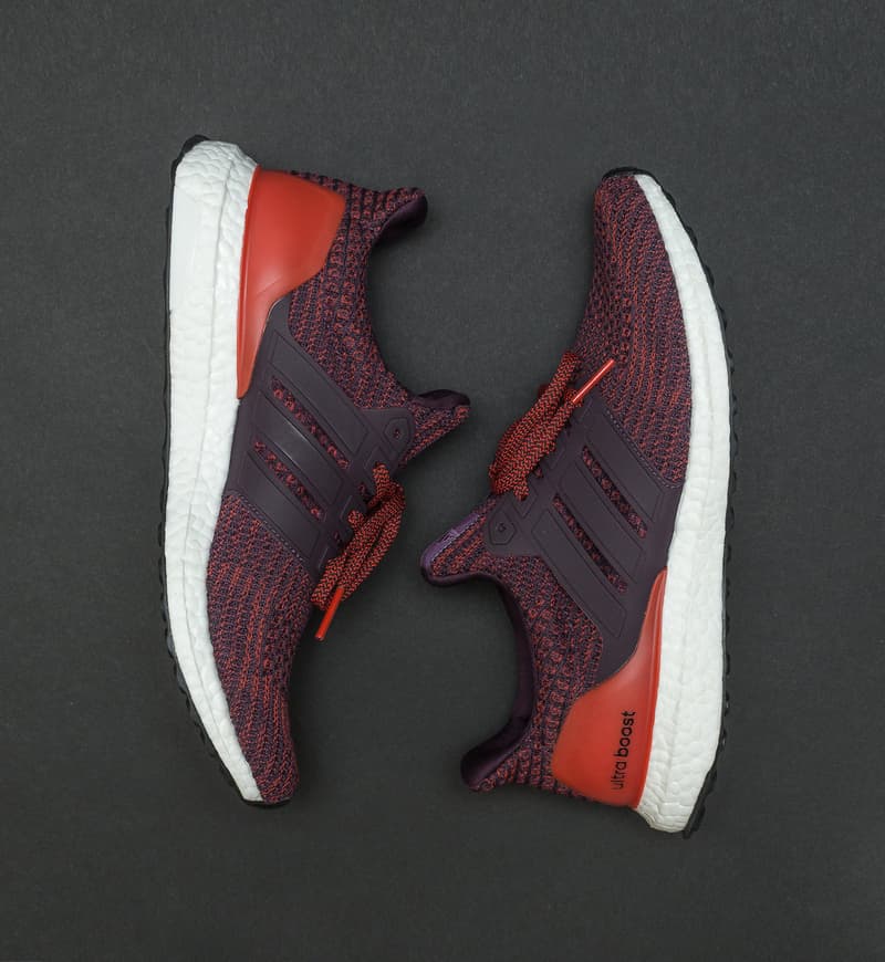 近賞 adidas UltraBOOST 4.0 全新「Burgundy」配色