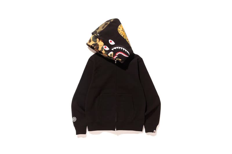 一隻鯊魚不夠！BAPE 推出全新 Double Shark Hoodie 系列