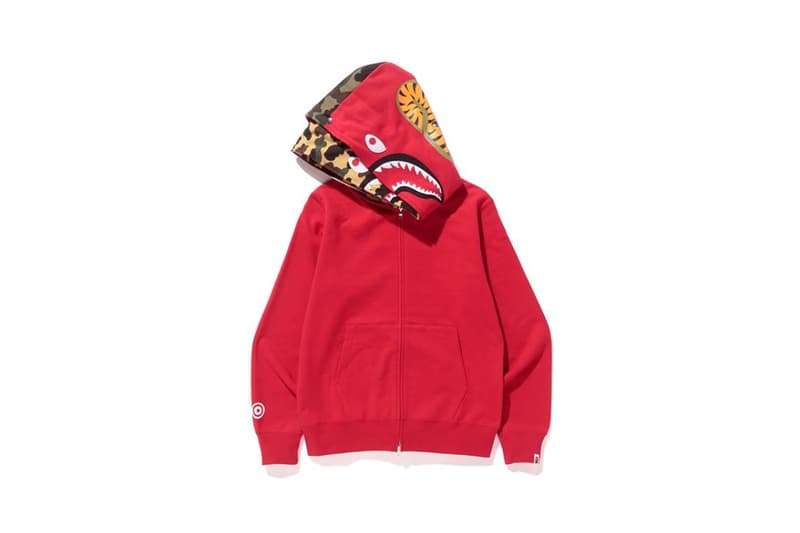 一隻鯊魚不夠！BAPE 推出全新 Double Shark Hoodie 系列