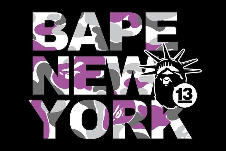 BAPE 為紐約門店 13 周年打造全新別注系列