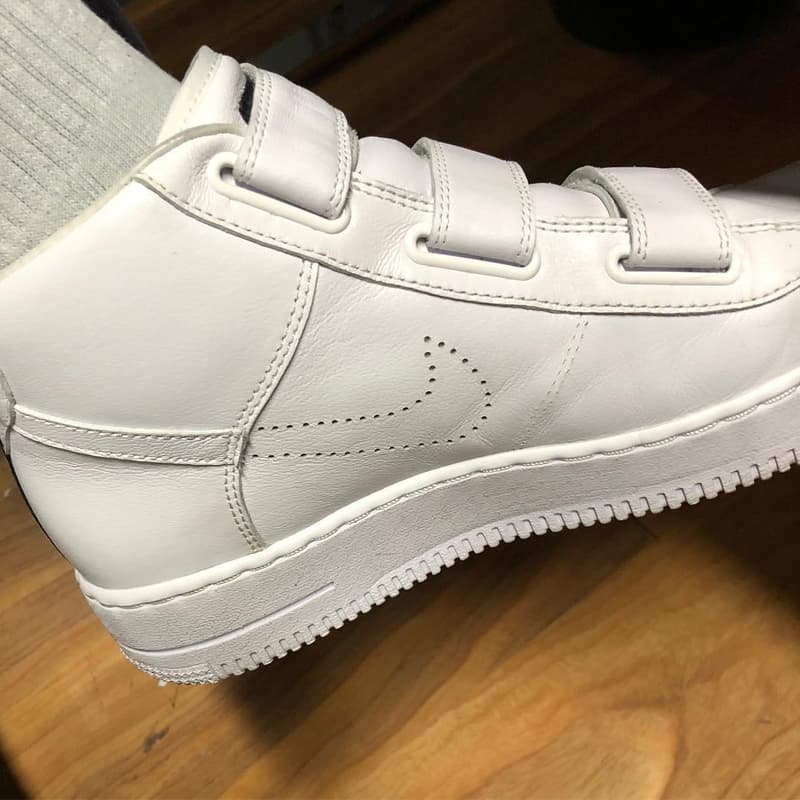 全新 fragment design x Nike Air Force 1 聯名鞋款曝光