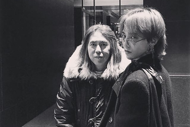 為聯名預熱?G-Dragon 曬出與藤原浩合照
