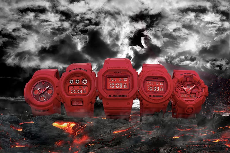 G-Shock 全新「Red Out」35 周年別注系列登場