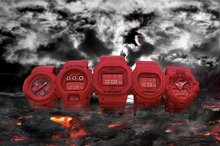 G-Shock 全新「Red Out」35 周年別注系列登場