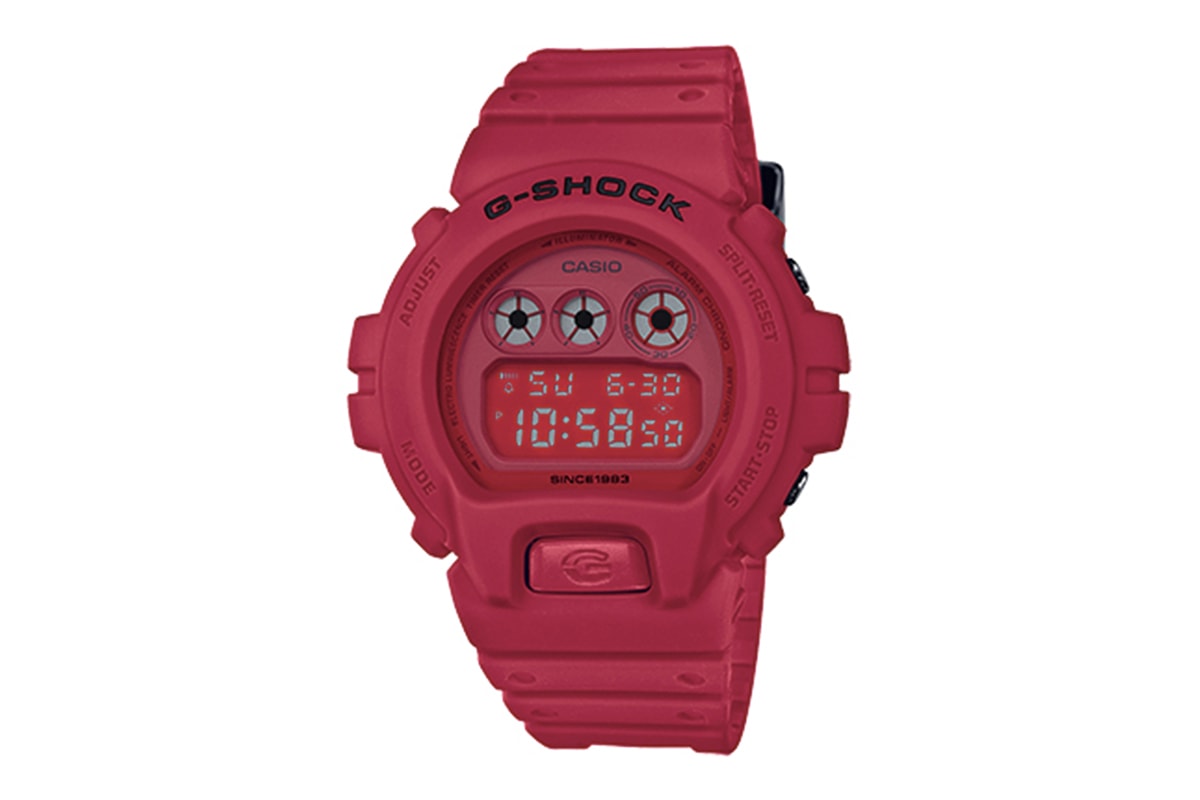 G-Shock 全新「Red Out」35 周年別注系列登場