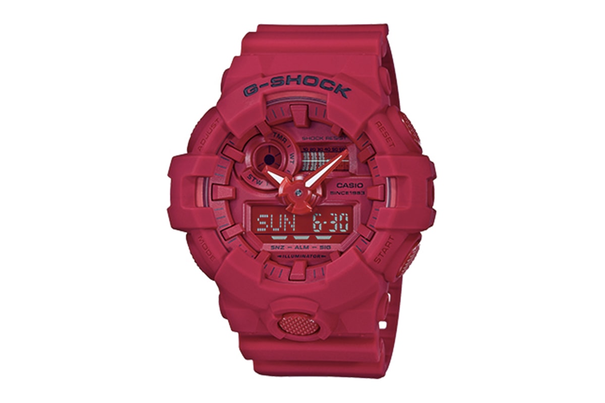 G-Shock 全新「Red Out」35 周年別注系列登場