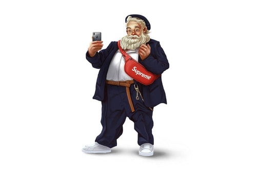 布魯克林藝術家 Leland Foster 為聖誕老人換上時尚新裝