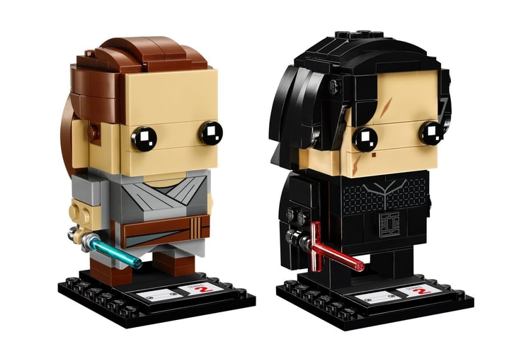 LEGO 推出全新《Star Wars: The Last Jedi》Rey 及 Kylo Ren「Brickheadz」積木人偶系列
