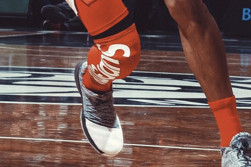 NBA 球員 Kelly Oubre Jr. 着用 Supreme「護腿」卻遭聯盟禁止？