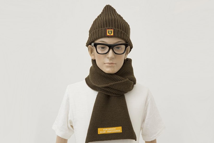HUMAN MADE 推出「KNIT CAP WITH SCARF」圍巾帽