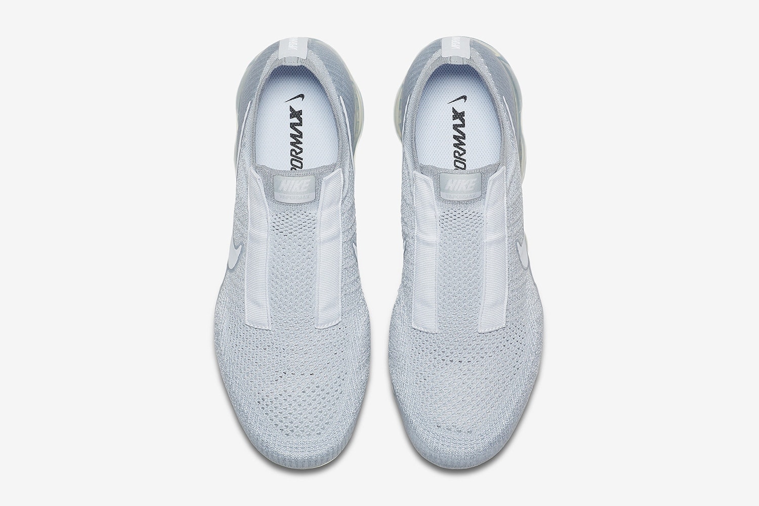 Nike Air VaporMax Laceless「Pure Platinum」無鞋帶版本將再度上架