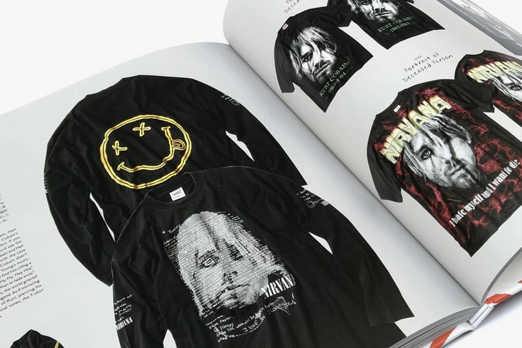 offshore tokyo 推出《HELLOH? Nirvana T-Shirt Book》紀念 Kurt Cobain