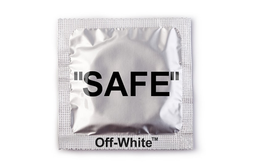 安全至上 − 網友惡搞製作 Off-White™ 避孕套！