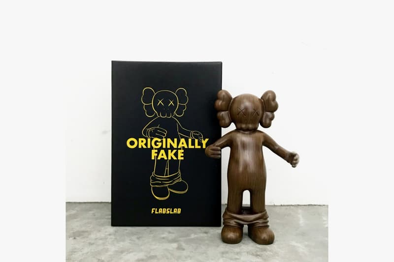 FLABSLAB 打造「OriginallyFake Woody」玩偶致敬 KAWS