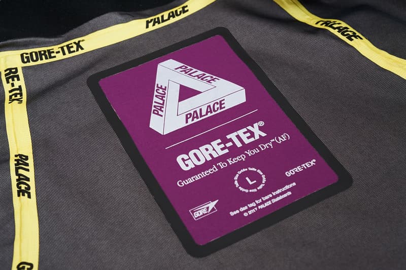 Palace 全新 GORE-TEX 機能外套即將上架