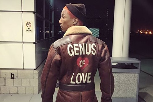 Pharrell Williams 親自演繹 Bee Line 皮質飛行連身裝