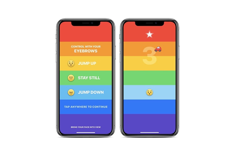 iPhone X 專屬遊戲「Rainbrow」登場