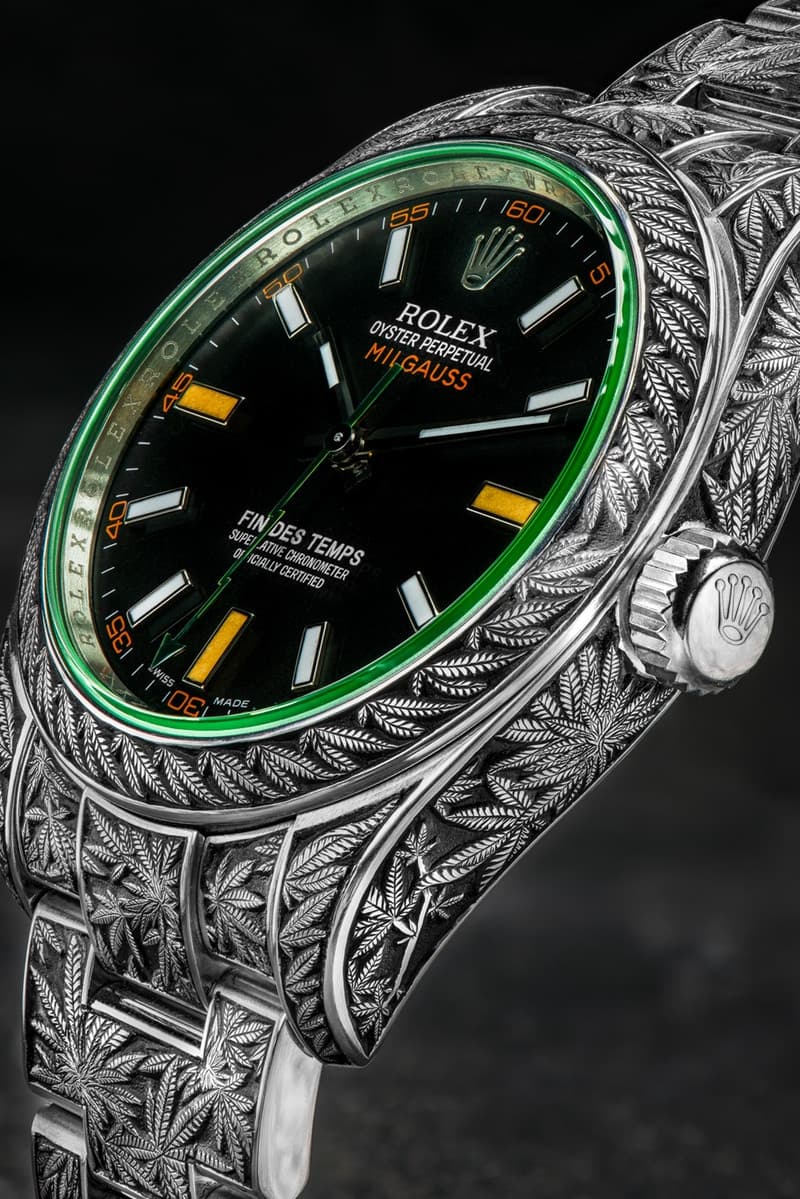 世界首枚大麻主題 Rolex Oyster Perpetual Milgauss 登場