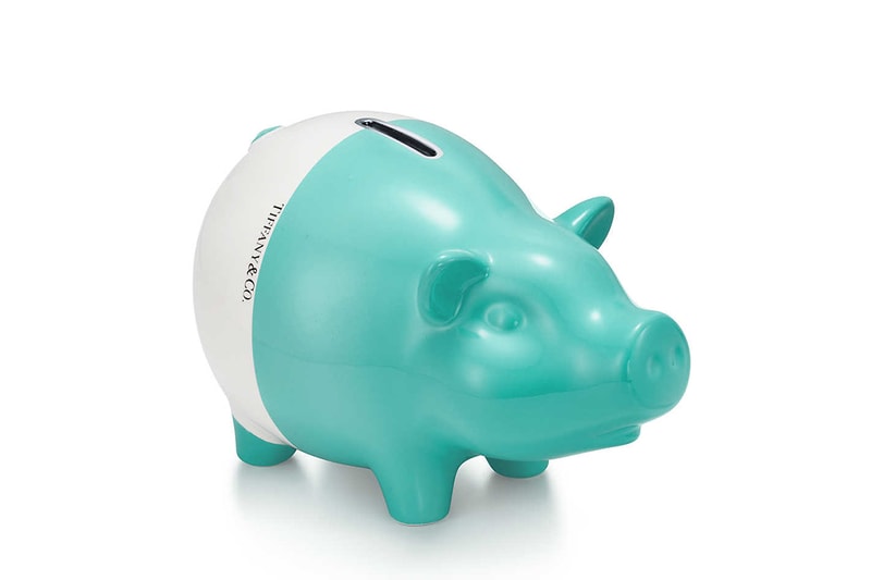 送禮自用皆宜 - Tiffany & Co. 推出「小豬」造型存錢罐