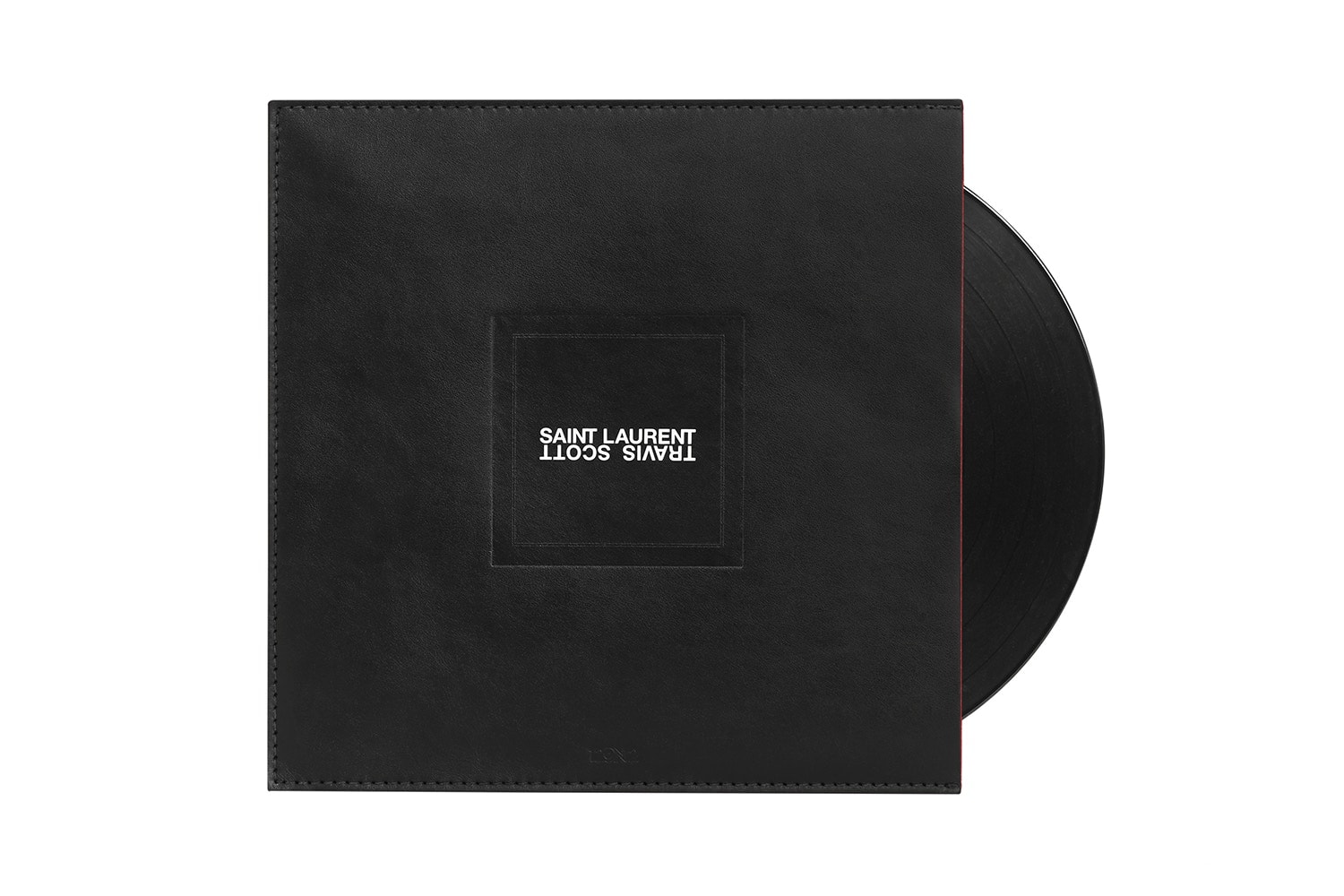 Travis Scott x Saint Laurent 限量版黑膠唱片