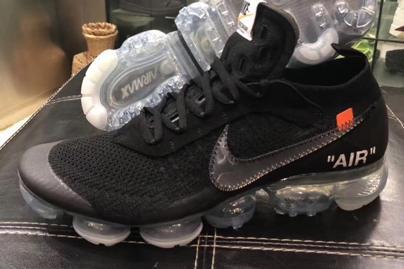 Virgil Abloh x Nike Air VaporMax 2018 黑色版更多細節曝光