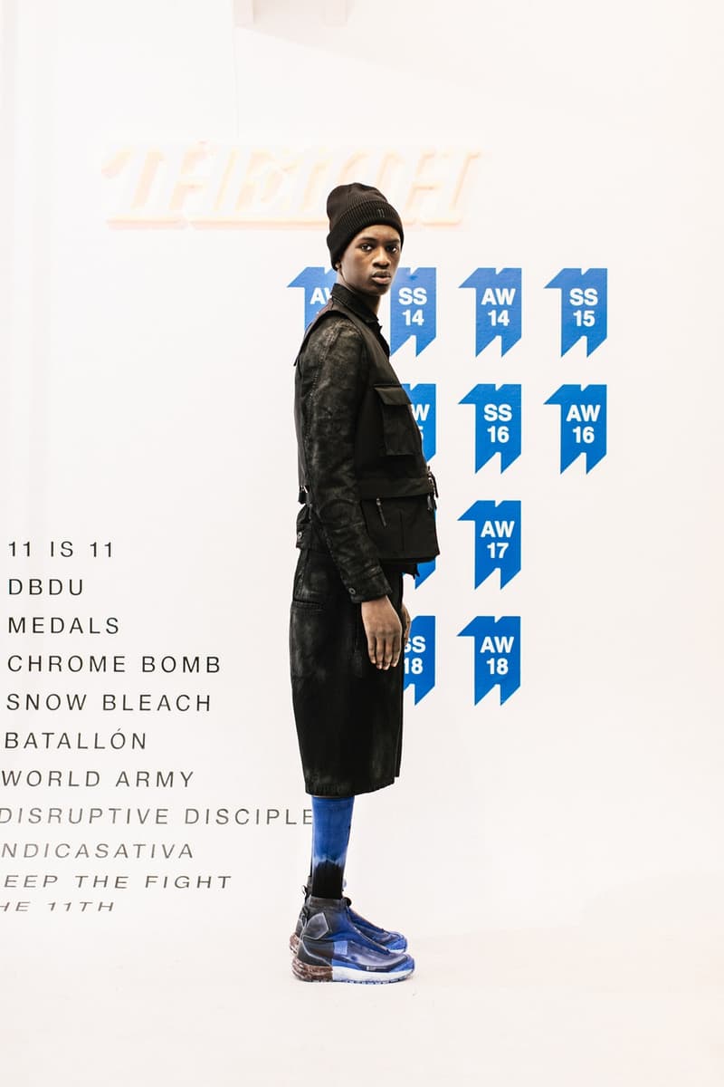 11 by Boris Bidjan Saberi 2018 秋冬系列