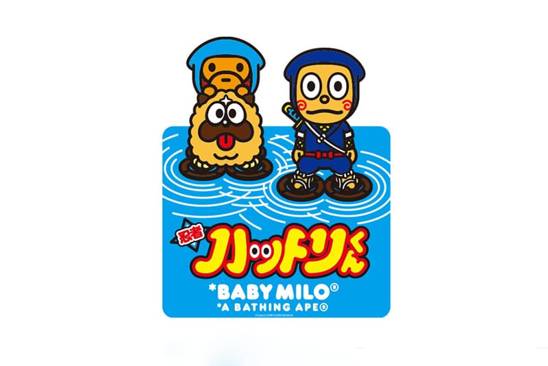 猿顏忍者－A BATHING APE® x HATTORI-KUN 2018 春夏联名系列