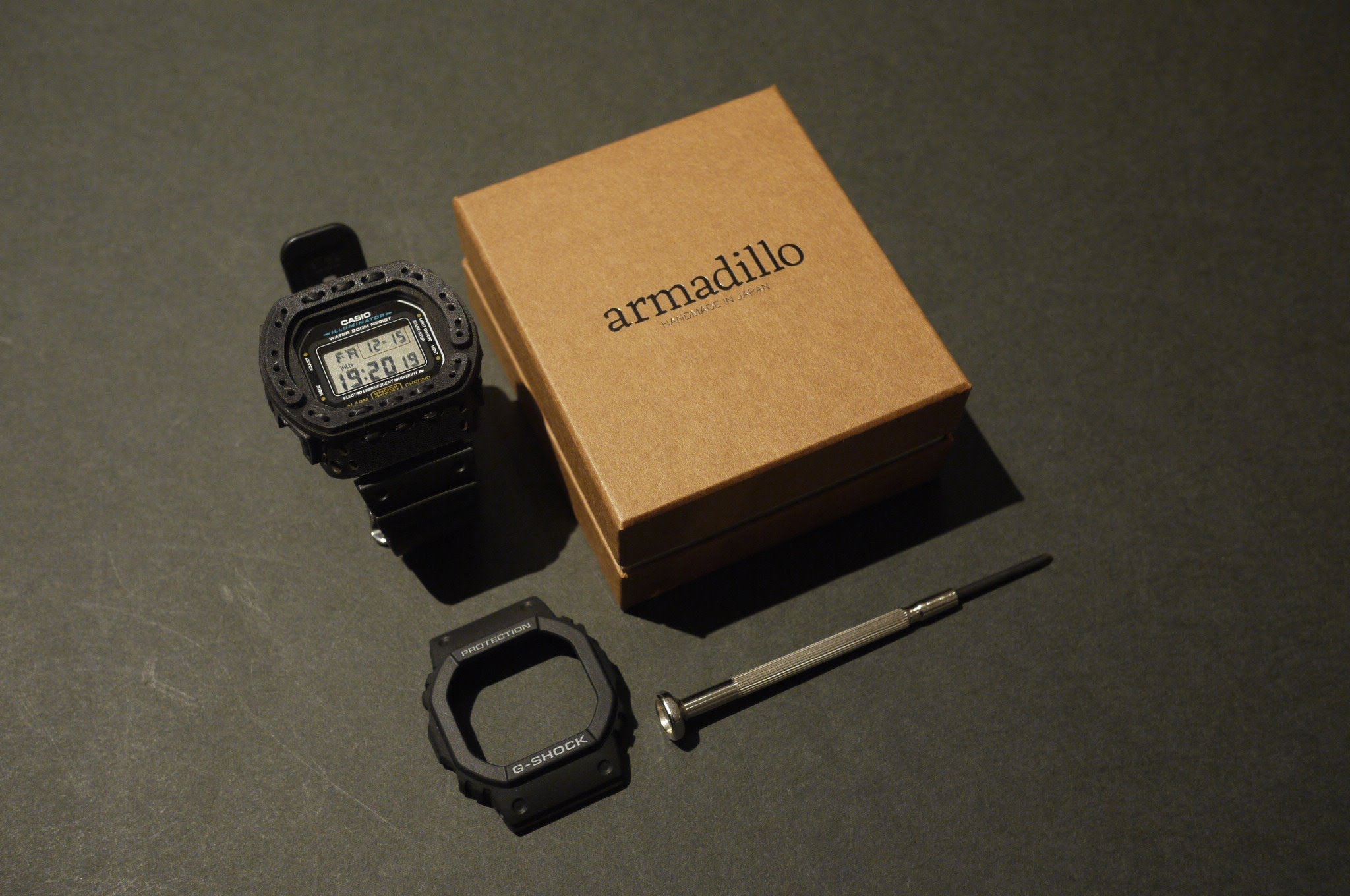 日本品牌 armadillo 手造皮革腕錶保護套