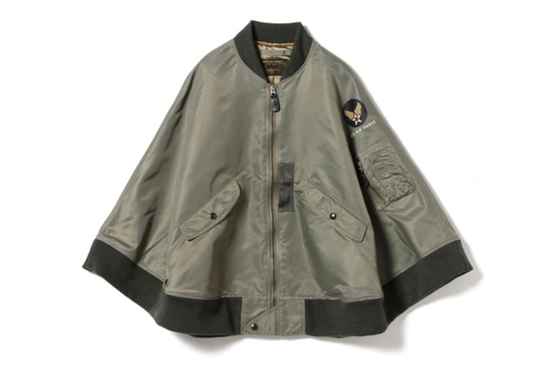 BEAMS BOY 推出 L-2B 斗篷