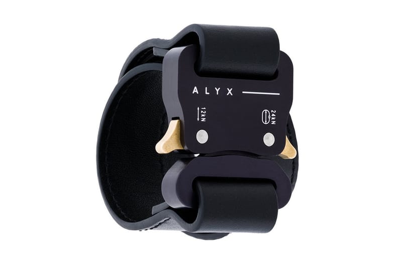 ALYX 標誌性單品「Rollercoaster Buckle」變奏手环登场