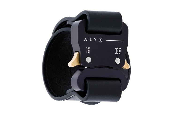 ALYX 標誌性單品「Rollercoaster Buckle」變奏手环登场