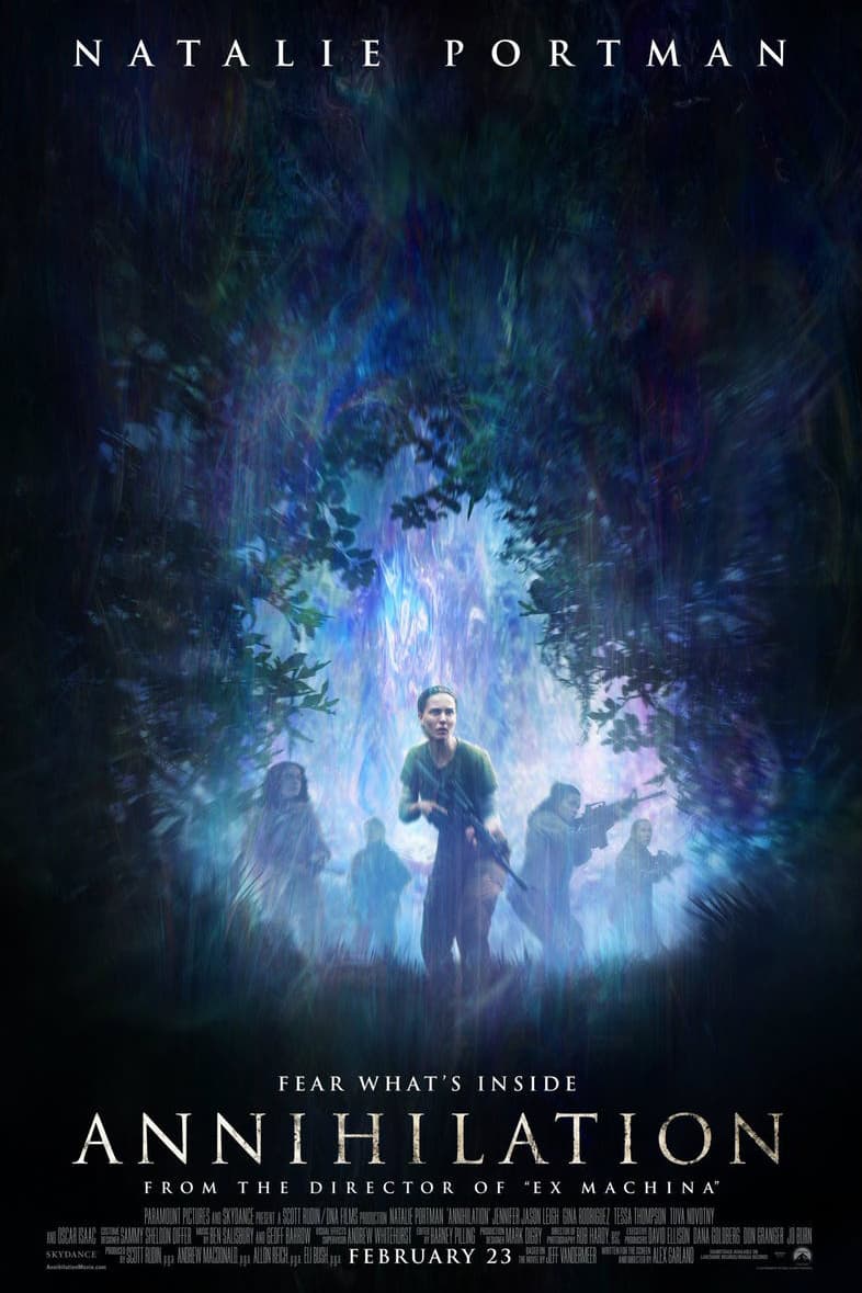 Natalie Portman 科幻驚悚電影《Annihilation》最新海報釋出