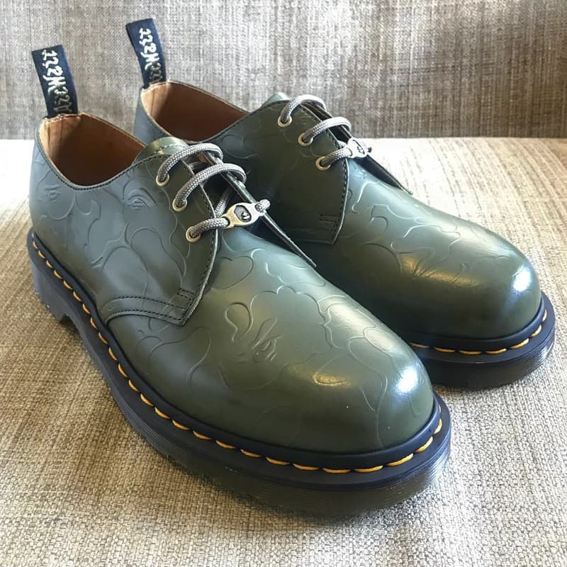 BAPE x Dr.Martens 最新聯名鞋款曝光