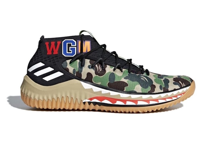 BAPE x adidas 聯名 Dame 4 官方圖片釋出