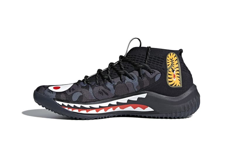 BAPE x adidas 聯名 Dame 4 官方圖片釋出