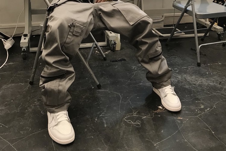 Bloody Osiris 疑似着用 Virgil Abloh x Air Jordan 1 白色版本