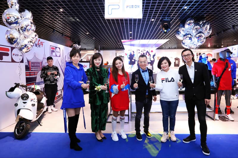 FILA FUSION 新店於深圳盛大開幕