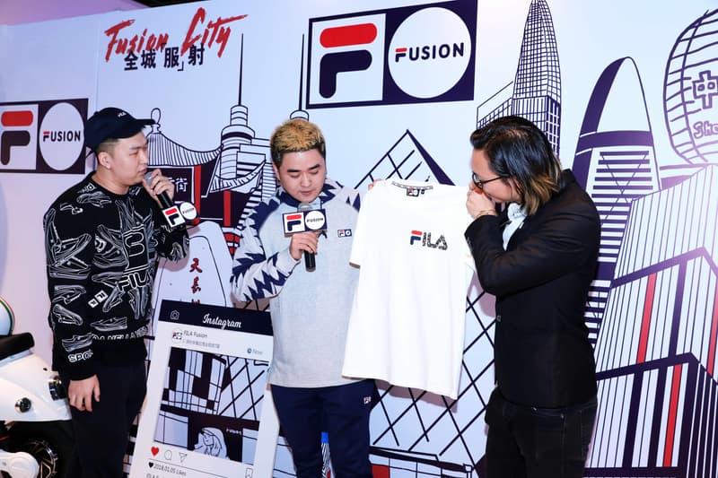 FILA FUSION 新店於深圳盛大開幕