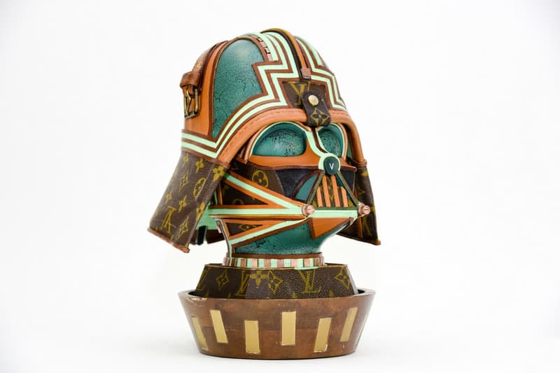 Louis Vuitton 復古素材改造《Star Wars》雕塑作品