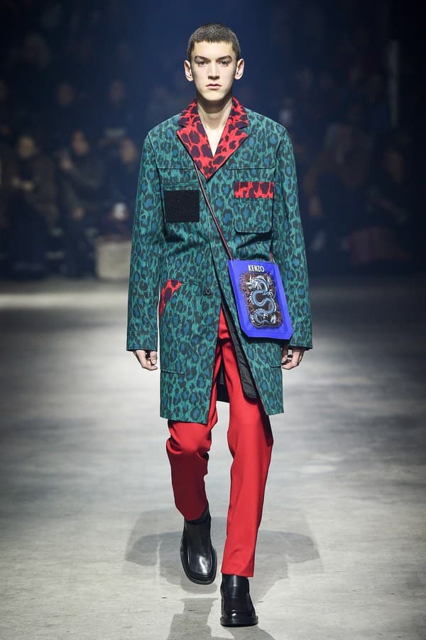 kenzo fall 2018 menswear collection