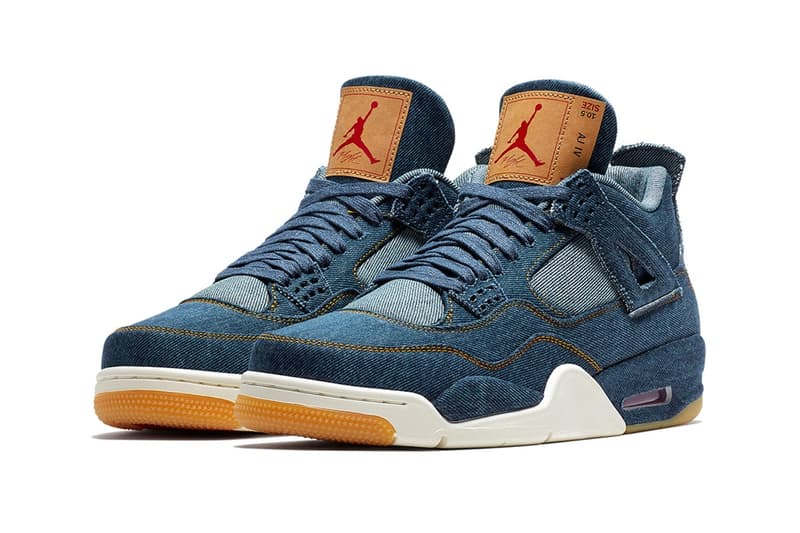 Levi’s x Air Jordan 4 官方圖片釋出