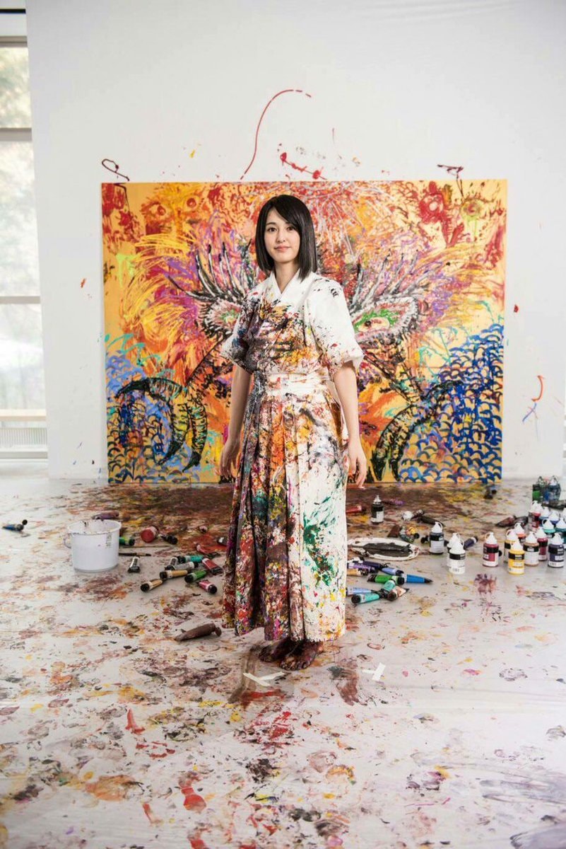 繪獸繪靈 - 日本藝術家小松美羽將再進行公開創作表演